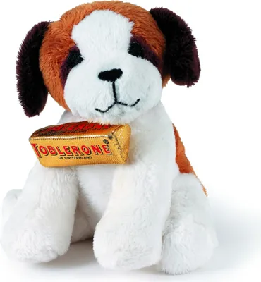 Produktbild von Toblerone "Bernie Dog" Plüschhund