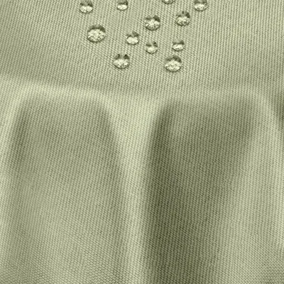 Produktbild von DecoHomeTextil Leinen Optik Tischdecke Hellgrün Oval 135 x 180 cm mit Lotus Effekt Abwaschbar