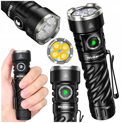 Zdjęcie produktu dla Latarka LED Wurkkos TS26S 3100 lm Nichia 519A USB-C Powerbank z magnesem