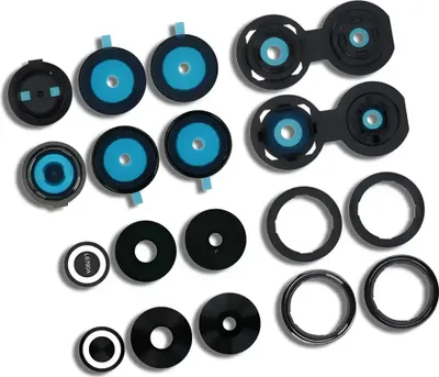 Produktbild von Kameralinse und Rahmen Ersatz-Set für Xiaomi Redmi 13 4G (2404ARN45A, 24040RN64Y)
