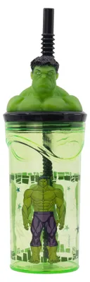 Hulk 3D-Trinkbecher für Kinder, BPA-frei, 360 ml