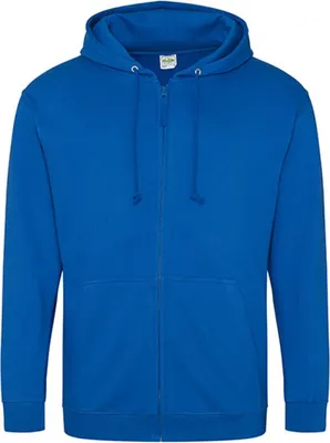 Produktbild von Just Hoods JH050 | Herren Kapuzenpulli mit Reisverschluss / Zoodie - Farbe: Royal Blue - Größe: L