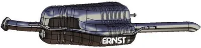 Produktbild von VEGAZ OS-463ERNS Endschalldämpfer für OPEL Zafira A (T98) Auspuff