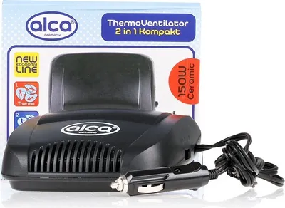 Obrázok produktu pre alca® Fan Heater 12V 2-v-1 Thermal Fan & Ventilator for Car Car Heater Anti Fog Defroster