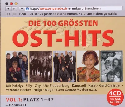 Produktbild von Die Ultimative Ostparade-Top 100 Folge 1