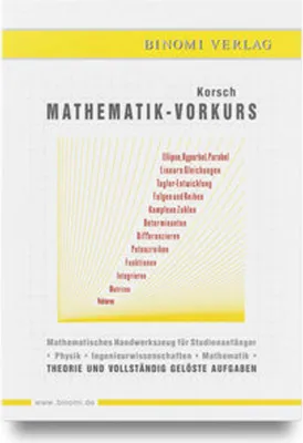 Produktbild von Mathematik - Vorkurs