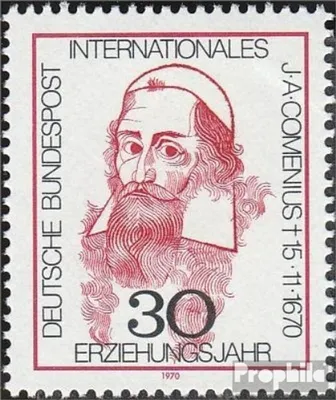 Produktbild von Briefmarken BRD (BR.Deutschland) 1970 Mi 656 (kompl.Ausg.) FDC 300.Todestag von Comenius