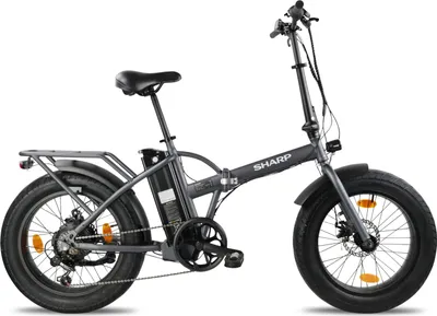Produktbild von Sharp FD06EN elektro-Klapprad 20 Zoll – 250W, Shimano 7-Gang, Akku 10,4Ah, LED-Display