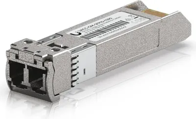 Immagine prodotto di Ricetrasmettitore Ubiquiti SFP+ per CWDM fino a 20 km utilizzando fibra monomodale con connettore LC UPC duplex (UACC-OM-SFP10-1590)