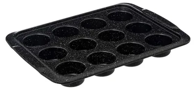 Produktbild von Muffinform 12 muffins 32x135cm stahl "caractère - 5 five simply smart