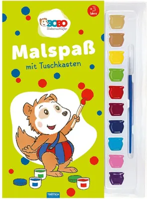 Produktbild von Trötsch Bobo Siebenschläfer Malspaß mit Tuschkasten