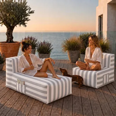 Produktbild von MUFFO Gartenlounge-Set SOFT SET 1 Grau