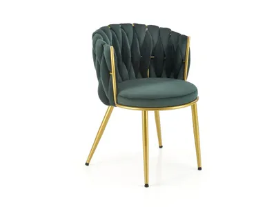 Obrázok produktu pre Čalúnená stolička K517 VELVET zelená