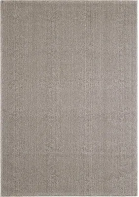 Produktbild von Villa Möbel Looivo Wohnzimmer-Teppich, Schlingenteppich, Frisee, Einfarbig, Farbe:Braun, Grösse:60x100 cm