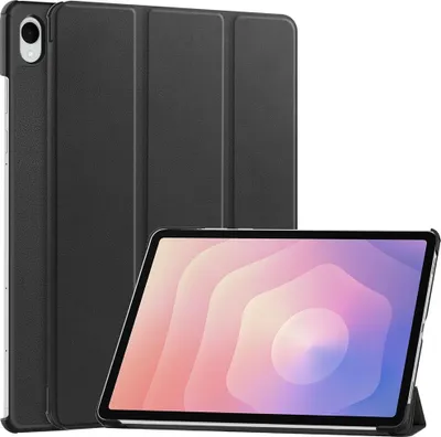 Produktbild von Samsung Galaxy Tab S11 Hülle - Coverup Tri-Fold Ständer Klapphülle mit Schlaf/Wach-Funktion - Schwarz