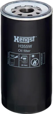 Immagine prodotto di Filtro olio avvitabile da 227 mm HENGST FILTER, compatibile, tra l'altro, con LIEBHERR
