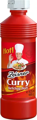 Produktbild von ZEISNER Curry Ketchup Hot! 425ml
