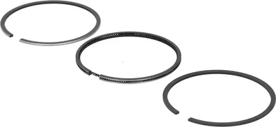 Image de Jeu de segments de piston pour génératrice diesel refroidie à l'air 186F 186FA Accessoires pour mini-motoculteur 86mm