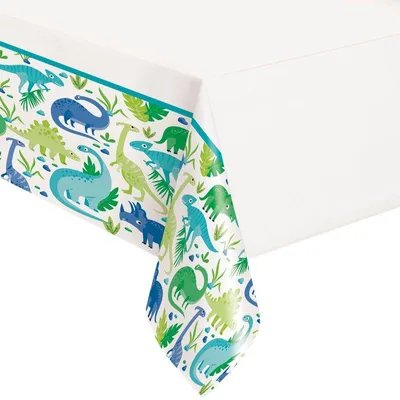 Obrázek produktu pro Plastový párty ubrus DINOSAURUS - 137 x 213 cm