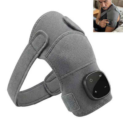 Produktbild von Kabelloser Schulter-Massager mit Wärmetherapie – ergonomisch, leicht und tragbar, ideal für Büro, Zuhause und Reisen