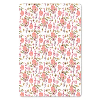 Produktbild von MuchoWow® Mauspad Mousepad Blumen - Blüte - Weiß 18x27 cm - Mousepads - Maus Mat - Pad - Mausunterlage