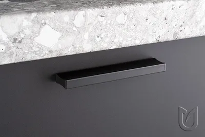 Produktbild von Wakano 96 Möbelgriff aus eloxiertem Aluminium + Schrauben