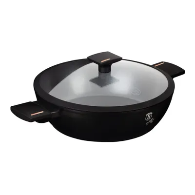 Image de Casserole Berlinger Haus 28cm Revtement Titan Noir Mat