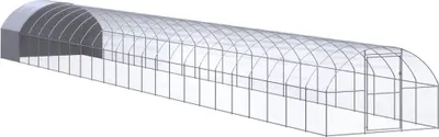 Produktbild von "2026 Promotion" Outdoor-Hühnerstall 3x24x2 m Verzinkter Stahl - Kleintier-Ställe CC4412
