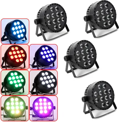Produktbild von Stage Light 120W RGBW 4IN1 LED Par Stage Lamp Stage Lighting Disco Pub Party Stage Disco Lighting Effect