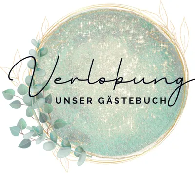 Produktbild von Gästebuch "Verlobung"- Premium Gästebuch Blanko