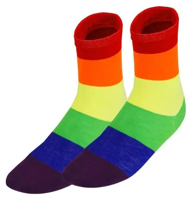 Obrázok produktu pre Ponožky LGBT veľkosť 246 ß e S/M