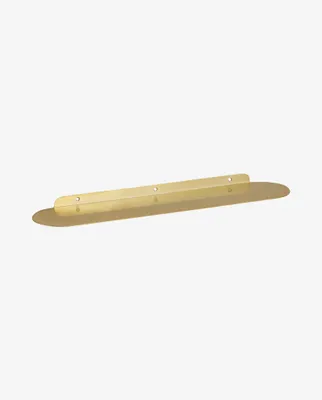Produktbild von Wandregal Fanoe 52cm aus Metall - Gold