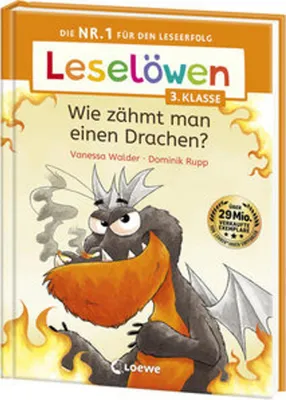 Produktbild von Leselöwen 3. Klasse - Wie zähmt man einen Drachen?