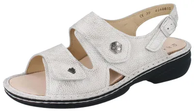 Produktbild von FINN COMFORT Milos Damen Sandale taupe Glattleder - Größe: 40