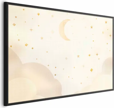 Produktbild von Posterpapier Poster - Starry Night 30x21 cm Für Kinder e-A-10134-ao-a