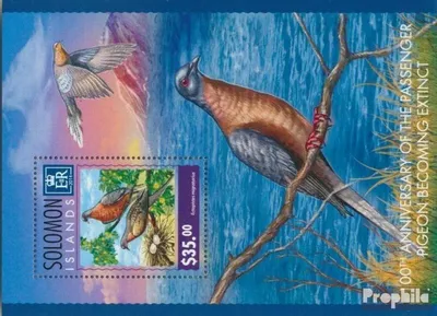Produktbild von Briefmarken Salomoninseln 2014 Mi Block 287 (kompl. Ausg.) postfrisch Taube