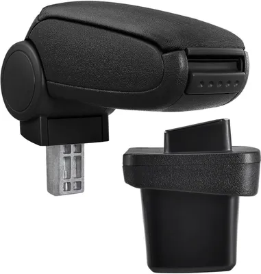 Image de Accoudoir central MAL COMPLET SET noir pour VW Golf 7 VII + Variant