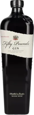 Produktbild von Fifty Pounds Gin London Dry Gin 43,5% Vol. 0,7l
