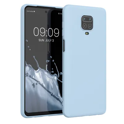 Produktbild von kwmobile Hülle kompatibel mit Xiaomi Redmi Note 9S / 9 Pro / 9 Pro Max Hülle - weiches TPU Silikon Case - Cover geeignet für kabelloses Laden -
