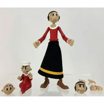 Produktbild von Popeye Actionfigur Wave 01 Olive Oyl