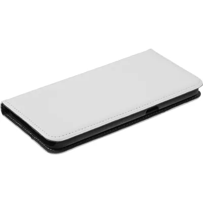 Produktbild von PhoneNatic Kunst-Lederhülle kompatibel mit Samsung Galaxy S7 - Book-Case weiß + 2 Schutzfolien