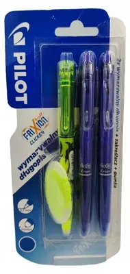 Produktbild von PILOT Löschbarer Kugelschreiber Blau 2er-Set