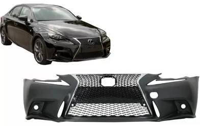 Zdjęcie produktu dla Przedni zderzak do Lexusa IS XE30 14-16 Centralna kratka F Sport Design.