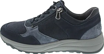 Produktbild von Waldläufer K-John sportlicher Schnürer Blau in Gr. 40.5