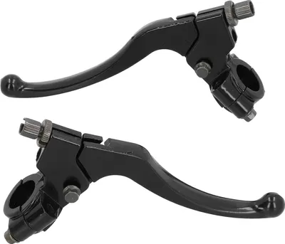 Obrázok produktu pre Pár univerzálnych spojkových pák pre pit bike, dirt bike, ATV, motokrosové motocykle, 7/8 palcové riadidlá