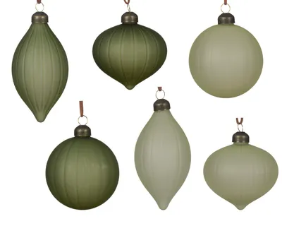Productafbeelding van Kerstbal glas d8 cm a6 D Decoris