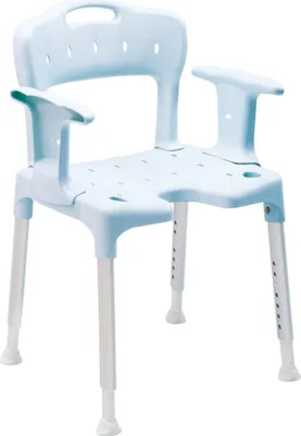 Produktbild von Etac Swift Weiß Duschhocker – Sicher und bequem duschen