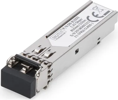 Zdjęcie produktu dla DIGITUS LWL Adapter LC Duplex Multimode SFP Modul 1,25Gbps