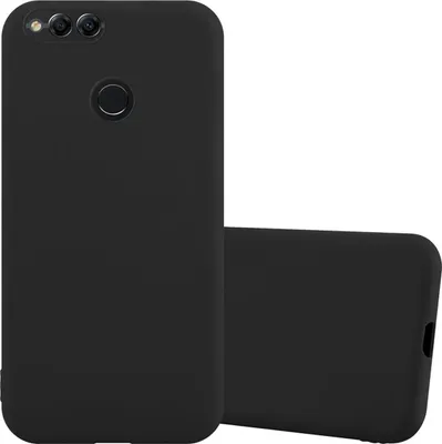 Zdjęcie produktu dla Etui Cadorabo do Honor 7X w kolorze czarnym, silikonowe etui TPU na telefon komórkowy