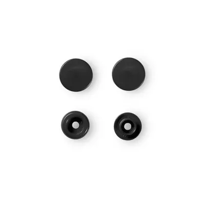 Produktbild von Prym Nähfrei Druckknöpfe Color Snaps rund 12,4mm schwarz